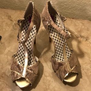 Heels by Jessica Simpson.  Size 8 1/2.
